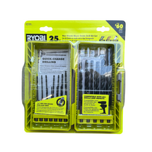 Load image into Gallery viewer, Ryobi A972502 Black Oxide Hex Shank Drill Bit Set (25-Piece)