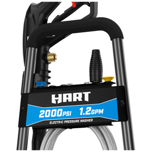 HART HW142112VNM 2,000 PSI 1.2 GPM Electric Pressure Washer