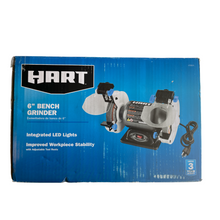 Load image into Gallery viewer, HART HTBG01 2.1 Amp 6 in. Grinder with LED Lights