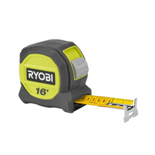 Load image into Gallery viewer, RYOBI RHTM16 16 ft. Compact Tape Measure with Belt Clip