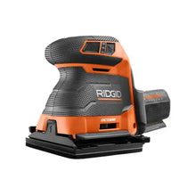 Load image into Gallery viewer, RIDGID R86064 18-Volt OCTANE Brushless Cordless 3-Speed 1/4 Sheet Sander