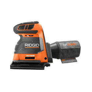 RIDGID R86064 18-Volt OCTANE Brushless Cordless 3-Speed 1/4 Sheet Sander