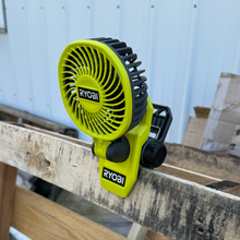 Load image into Gallery viewer, Ryobi FVF51K USB Lithium Cordless 4 in. Clamp Fan