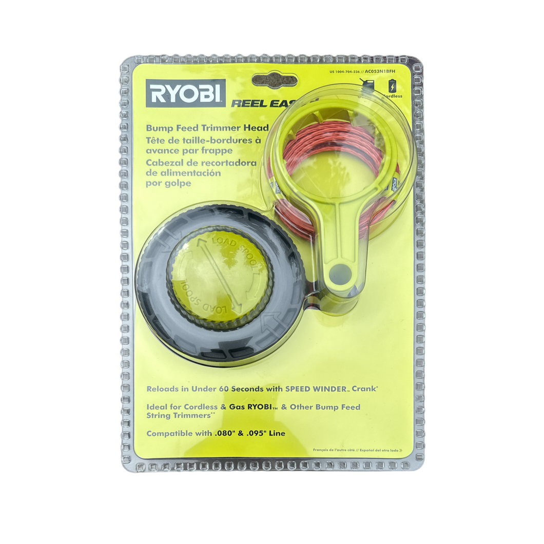 RYOBI AC053N1BFH REEL EASY+ Bump Feed Trimmer Head