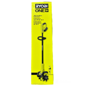 Ryobi P2750 ONE+ 18-Volt 8 in. Cordless Cultivator with 4.0 Ah Battery and Charger