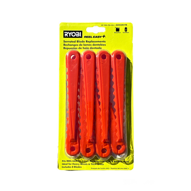 RYOBI AC053N1FB REEL EASY + Serrated Blade Replacements (8-Pack)B