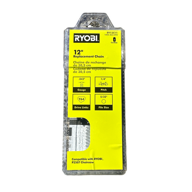 Ryobi RY12C11 Replacement 12 inch Chainsaw chain