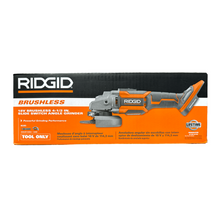 Load image into Gallery viewer, RIDGID 18V Brushless Cordless 4-1/2 in. Slide Switch Angle Grinder (Tool Only)