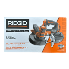 Load image into Gallery viewer, RIDGID R8604 18-Volt Compact Band Saw (Tool Only)