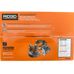 RIDGID R8604 18-Volt Compact Band Saw (Tool Only)