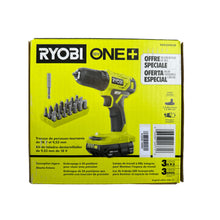 Load image into Gallery viewer, Ryobi PDD209 18-Volt ONE+ Cordless 3/8 in. Drill/Driver Kit with 1.5 Ah Battery, Charger, and Accessories