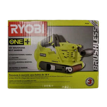 Load image into Gallery viewer, RYOBI P450 18-Volt ONE+ Cordless Brushless 3 in. x 18 in. Belt Sander