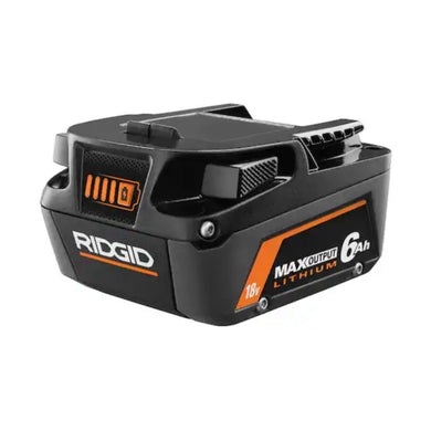 RIDGID AC840060 18V 6.0 Ah MAX Output Lithium-Ion Battery