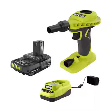 Ryobi P738 18-Volt ONE+ High Volume Power Inflator Kit with Battery and Charger