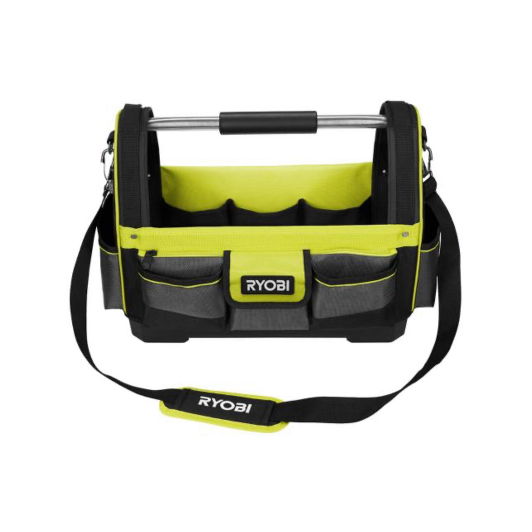 RYOBI STS606 18 in. Tool Tote with Shoulder Strap