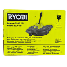 Load image into Gallery viewer, Ryobi RY31SC12 12 in. 2300 PSI Electric Pressure Washer Surface Cleaner with Casters