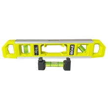 Load image into Gallery viewer, RYOBI RHLML901 9 in. 3 Vial 2-in-1 Torpedo and Line Level