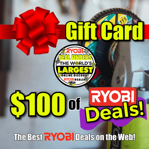 RYOBI DEAL FINDERS eGIFT CARD