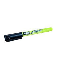 RYOBI Black Fine Point Permanent Workshop Marker