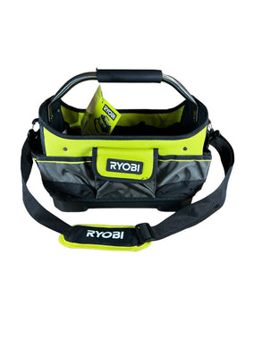 RYOBI 13 in. Tool Tote with Shoulder Strap