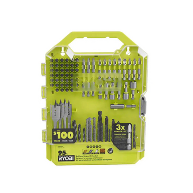 RYOBI A989504 Drill and Impact Drive Kit (95-Piece)