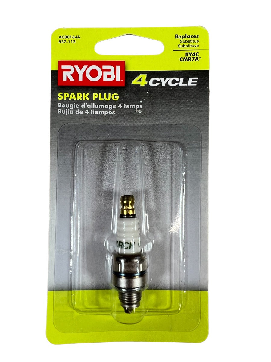 RYOBI AC00164A 4-Cycle Spark Plug