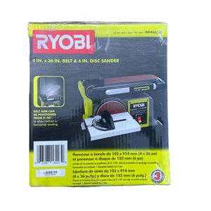 RYOBI BD4601G 4 in x 36 in. Belt and 6 in. Disc Bench Sander