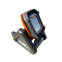 Load image into Gallery viewer, RIDGID R8694620KSBN 18V Cordless Flood Light Kit with Detachable Light with 2.0 Ah Lithium-Ion Battery and Charger