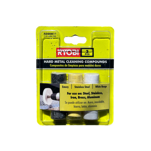 RYOBI A04HM11 Hard Metal Compound Kit (3-Piece)