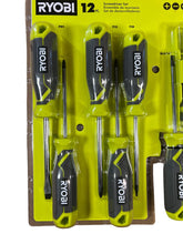 Load image into Gallery viewer, RYOBI Screwdriver Set (12-Piece)