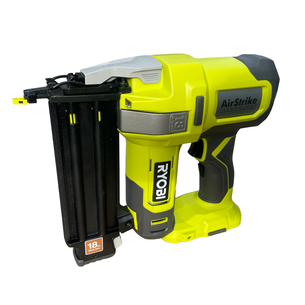 Ryobi P321 ONE+ 18-Volt Cordless AirStrike 18-Gauge Brad Nailer (Tool Only)