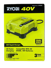 Load image into Gallery viewer, RYOBI OP406 40-Volt Lithium-Ion Rapid Charger