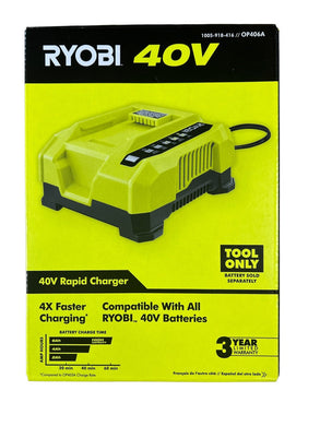 RYOBI OP406 40-Volt Lithium-Ion Rapid Charger