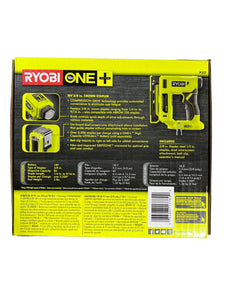 Ryobi P317 18-Volt ONE+ Cordless Compression Drive 3/8 in. Crown Stapler (Tool Only)