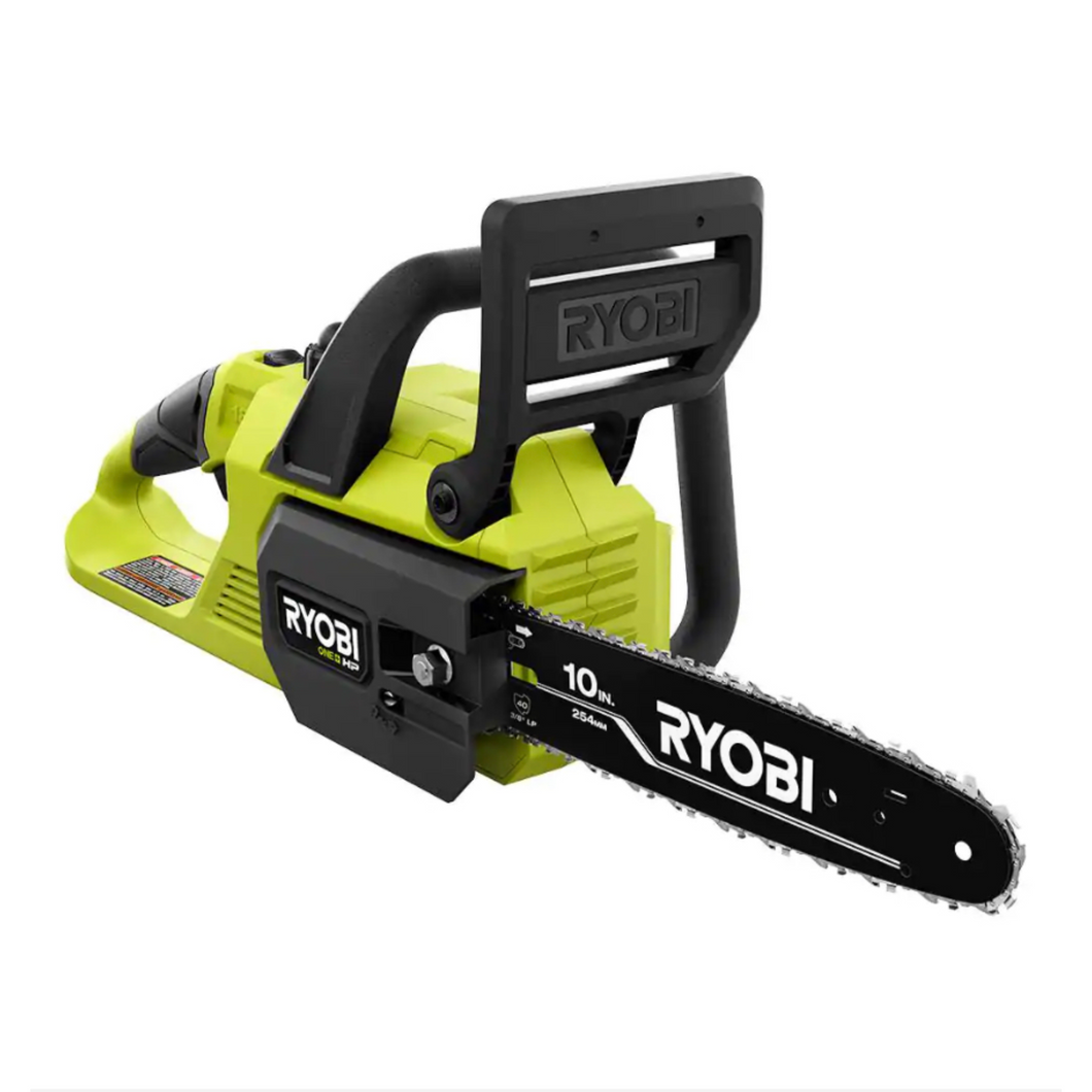 RYOBI P2502 ONE+ HP 18-Volt Brushless 10 in. Cordless Battery Chainsaw (Tool Only)