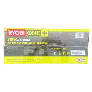 Ryobi P2810 18-Volt ONE+ Lithium-Ion Cordless Chemical Sprayer - Battery and Charger Included