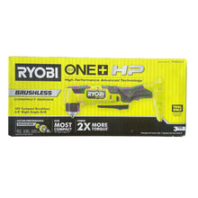 Load image into Gallery viewer, Ryobi PSBRA02B ONE+ HP 18V Brushless Cordless Compact 3/8 in. Right Angle Drill (Tool Only)