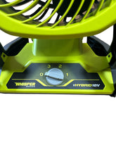 Load image into Gallery viewer, Ryobi PCL811 ONE+ 18V Cordless Hybrid WHISPER SERIES 7-1/2 in. Fan (Tool Only)