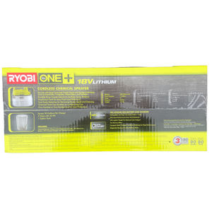 Ryobi P2810 18-Volt ONE+ Lithium-Ion Cordless Chemical Sprayer - Battery and Charger Included