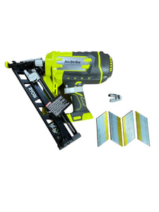 18-Volt ONE+ Lithium-Ion Cordless AirStrike 15-Gauge Angled Finish Nailer (Tool Only)