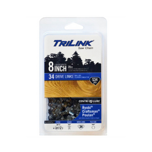 TriLink Replacement 8 inch chainsaw chain CL14334TL2