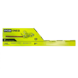 Ryobi P2607 ONE+ 18 in. 18-Volt Lithium-Ion Cordless Hedge Trimmer (Tool-Only)