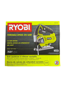 Ryobi JS481 4.8 Amp Corded Variable Speed Orbital Jig Saw