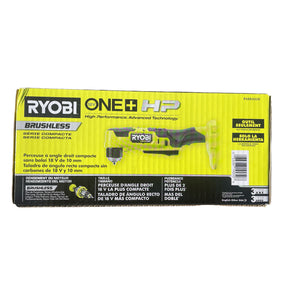 Ryobi PSBRA02B ONE+ HP 18V Brushless Cordless Compact 3/8 in. Right Angle Drill (Tool Only)