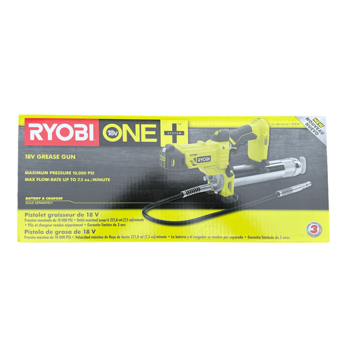 RYOBI P3410 18-Volt Grease Gun (Tool Only)