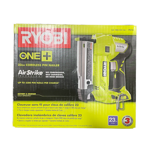 Ryobi P318 18-Volt ONE+ Cordless AirStrike 23-Gauge 1-3/8 in. Headless Pin Nailer (Tool Only)