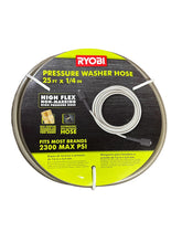 Load image into Gallery viewer, RYOBI 1/4 in. x 25 ft. 2,300 PSI Pressure Washer Replacement/Extension Hose