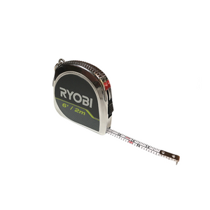 RYOBI 6 ft./2 m. Keychain Tape Measure RTMCK06