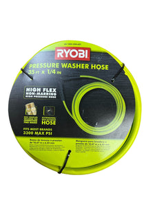 RYOBI 1/4 in. x 35 ft. 3,300 PSI Pressure Washer Replacement/Extension Hose