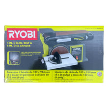 Load image into Gallery viewer, RYOBI BD4601G 4 in x 36 in. Belt and 6 in. Disc Bench Sander